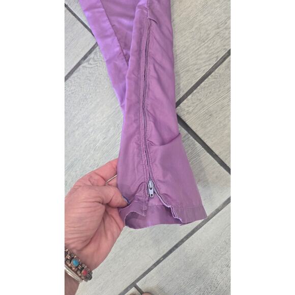 Nike Vintage Purple Track Pants XS Lightweight Windbreaker Joggers act600 - Picture 5 of 6